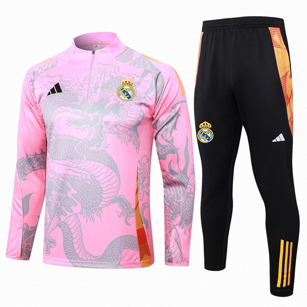 Sweatshirts Real Madrid 2024-2025 Pink 3